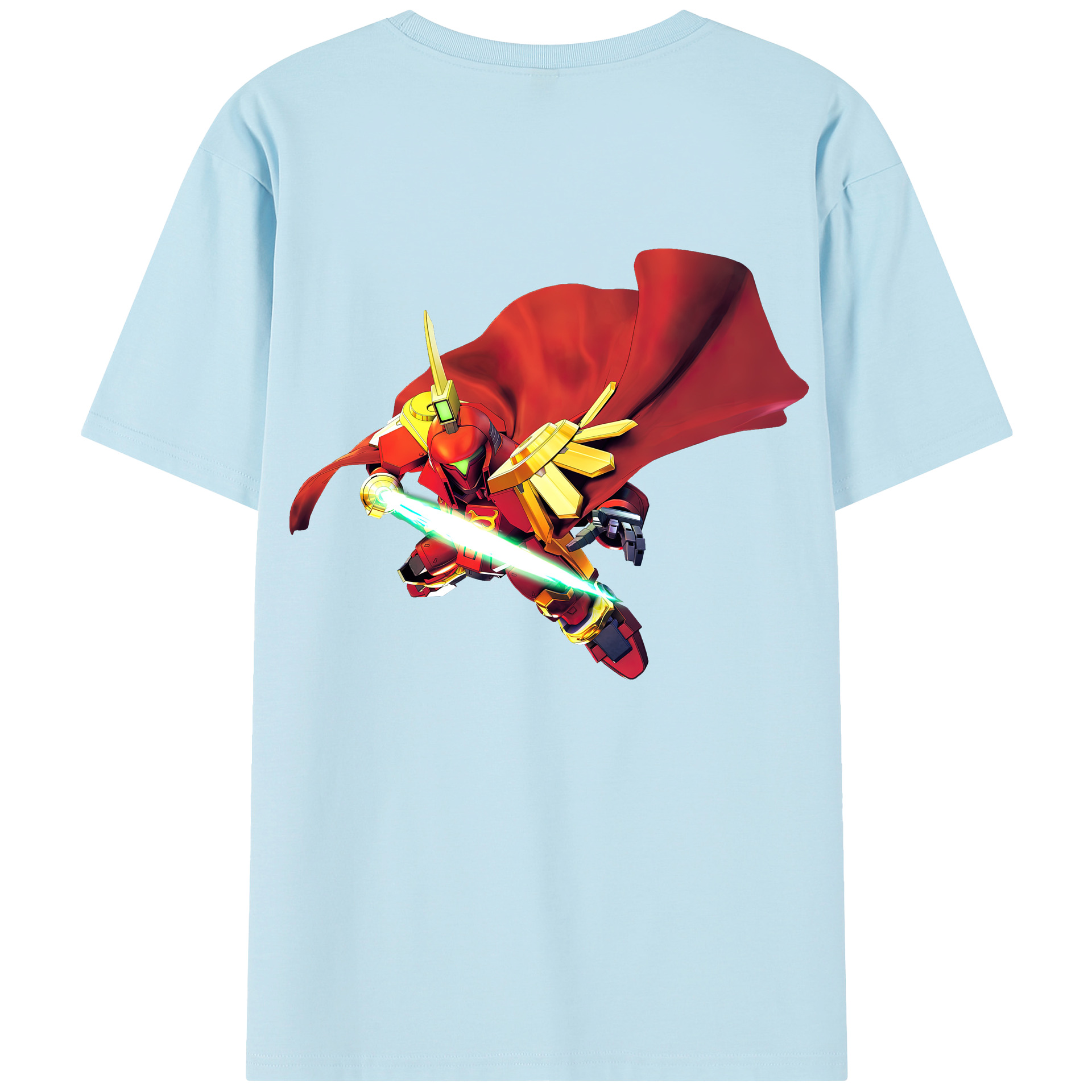 （画像用） 機動戦士ガンダム Mobile Suit Gundam 綿100％半袖Tシャツ（背面プリント）